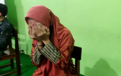 Isak tangis Cewek Cantik asal SMK NU Miftahul Falah raih Trofi Juara dalam ajang LKS WEB Tech. ke XXX tingkat Kab. Kudus